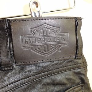 Harley Davidson Women's Bike Riding Black Leather